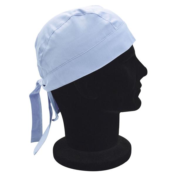 BANDANA UNISEX IN GABARDINE - Azzurro