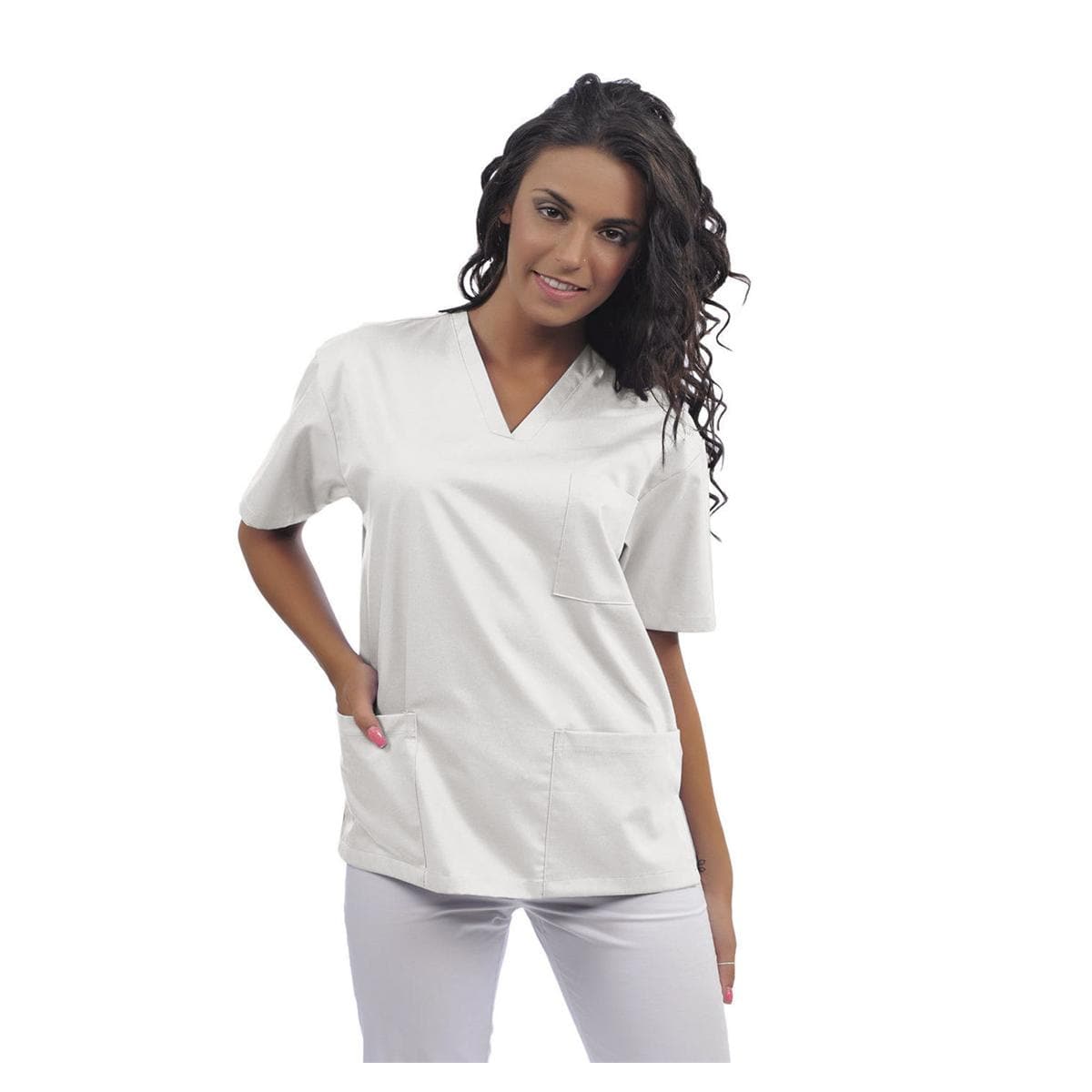 CASACCA TOP MISTO COTONE (AD ESAURIMENTO) - Taglia S - Colore bianco