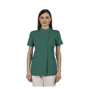 CASACCA FRIDA MANICA CORTA - Taglia L - Colore verde chirurgico