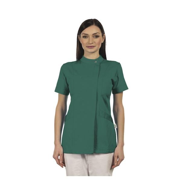 CASACCA FRIDA MANICA CORTA - Taglia L - Colore verde chirurgico