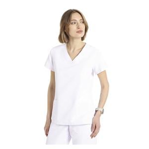 CASACCA POWER MICROFIBRA MANICA CORTA - Taglia XS - Colore bianco