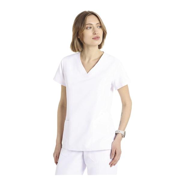 CASACCA POWER MICROFIBRA MANICA CORTA - Taglia XS - Colore bianco
