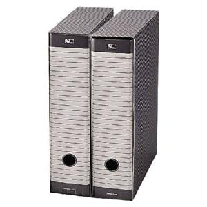 REGISTRATORI DELSO LINE - 1 bianco e grigio (per fogli max cm 23x34)