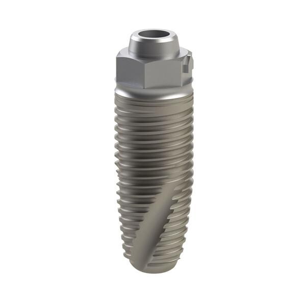 IMPIANTI EASYPIECE DIRITTO Ø 4 MM - Colore blu - lunghezza 10 mm - altezza transmucosa 1,5 mm