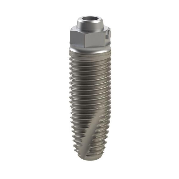 IMPIANTI EASYPIECE DIRITTO Ø 4 MM - Colore blu - lunghezza 11,5 mm - altezza transmucosa 1,5 mm