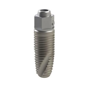 IMPIANTI EASYPIECE DIRITTO Ø 4 MM - Colore blu - lunghezza 10 mm - altezza transmucosa 2,5 mm