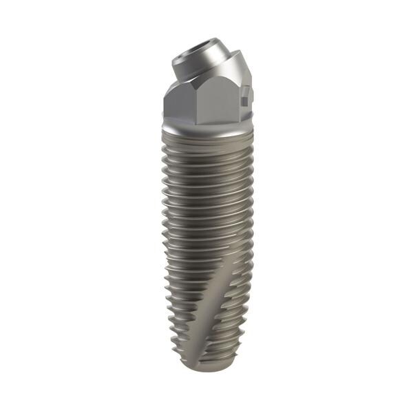 IMPIANTI EASYPIECE ANGOLO 30° Ø 4 MM - Colore blu - lunghezza 11,5 mm - altezza transmucosa 3 mm