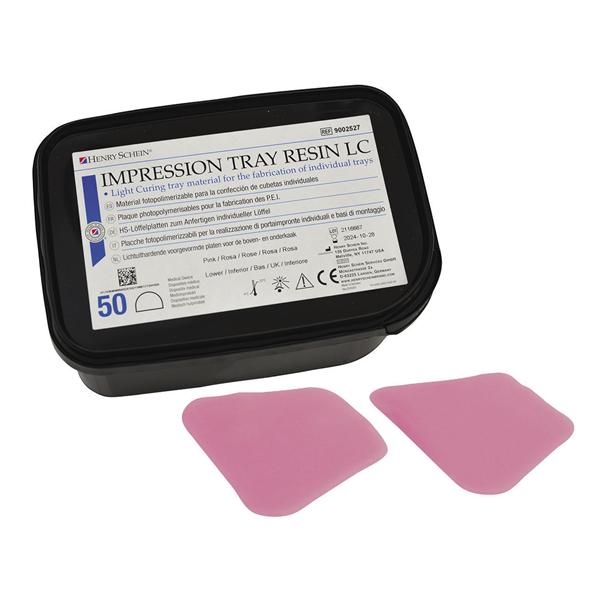 RESINA IN PLACCHE - Superiori colore rosa