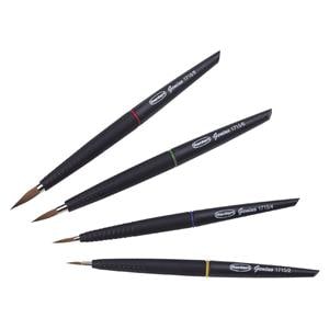 PENNELLI PER CERAMICA GENIUS A PUNTA SET - Set da 4 pennelli: 2, 4, 6, 8.