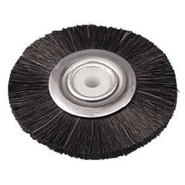 SPAZZOLE CENTRO IN METALLO con nocciolo in plastica - Ø 48 mm in setola nera