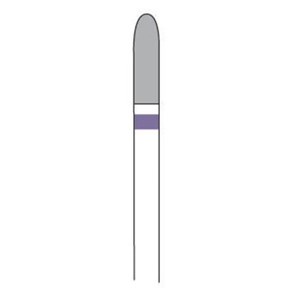 DENTATURA A SPIRALE FINE (taglio 134) - ANELLO VIOLA - Fig.139 - Iso 289 023