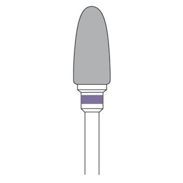 DENTATURA A SPIRALE FINE (taglio 134) - ANELLO VIOLA - Fig.251 - Iso 274 060