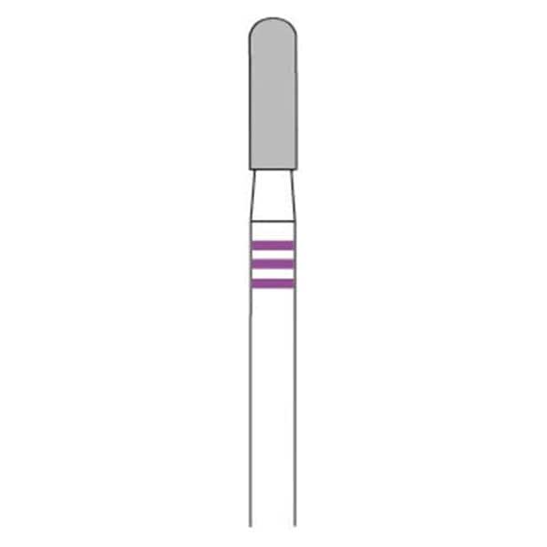 DENTATURA A SPIRALE SUPER FINE (taglio 137)TRIPLO ANELLO VIOLA - FIg.129 - Iso 141 023