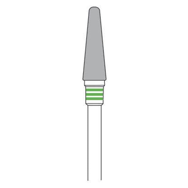 DENTATURA SEMPLICE CON TAGLIO TRASVERSALE (taglio 176)TRIPLO ANELLO VERDE - Fig. 79L - Iso 194 045