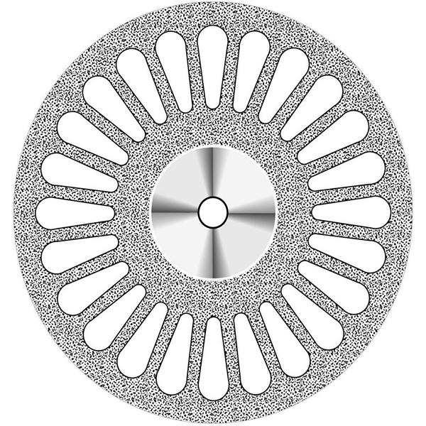DISCHI SUPERFLEX Nr. 355-353-405-705 HP - Nr. 405 - anello blu mm 0,25, Ø 220 (1/10 mm)