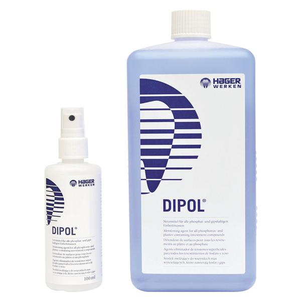 DIPOL - Flacone da 1 litro + flacone nebulizzatore vuoto da 100 ml.