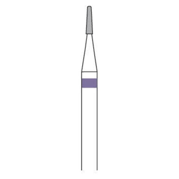 DENTATURA A SPIRALE FINE (taglio 134) - ANELLO VIOLA - Fig.138 - Iso 196 010