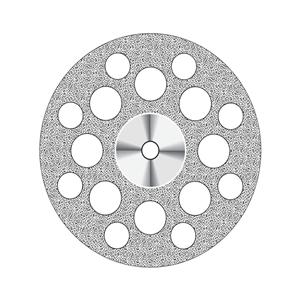 DISCHI SUPERFLEX Nr. 355-353-405-705 HP - Nr. 353 - anello giallo mm 0,12, Ø 220 (1/10 mm)