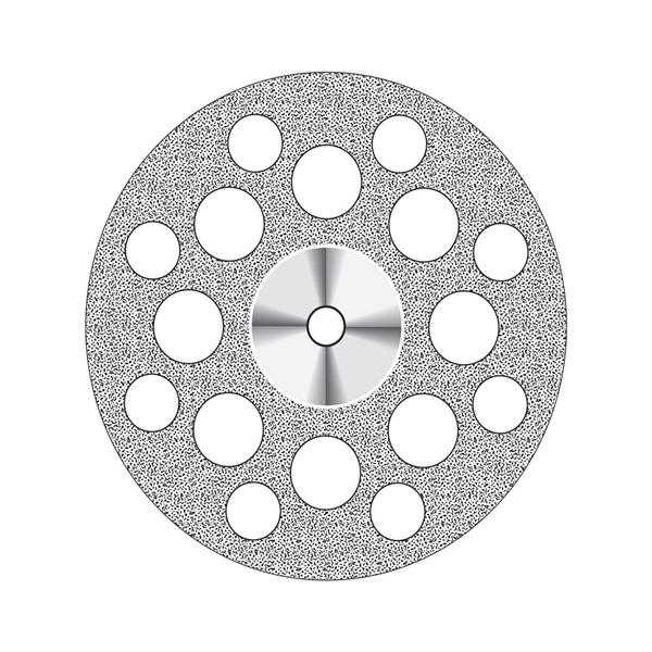 DISCHI SUPERFLEX Nr. 355-353-405-705 HP - Nr. 353 - anello giallo mm 0,12, Ø 220 (1/10 mm)