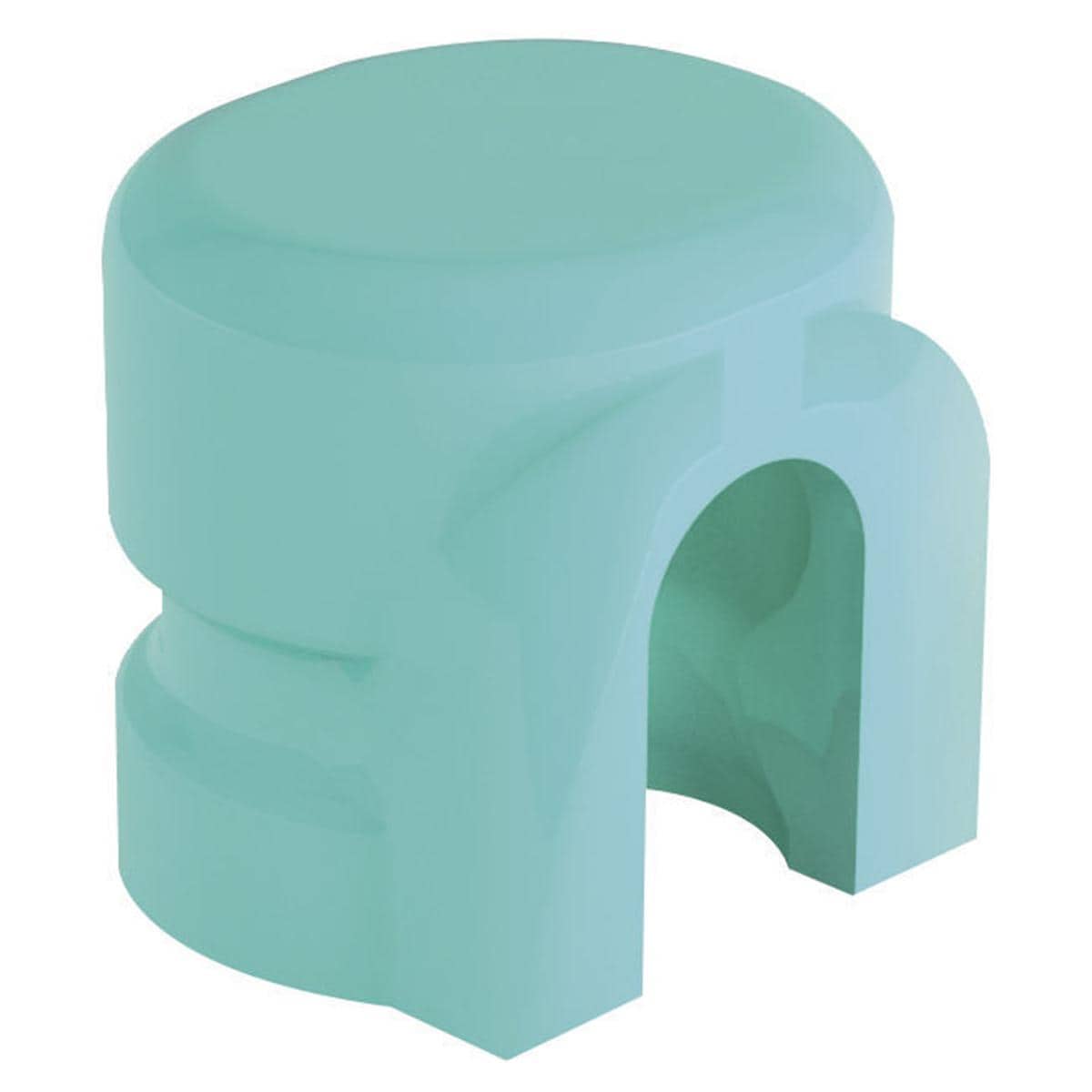 OT STRATEGY CAPPETTE PER DUPLICAZIONE - Verde acqua, foro interno ridotto per sfera sottodimensionata
