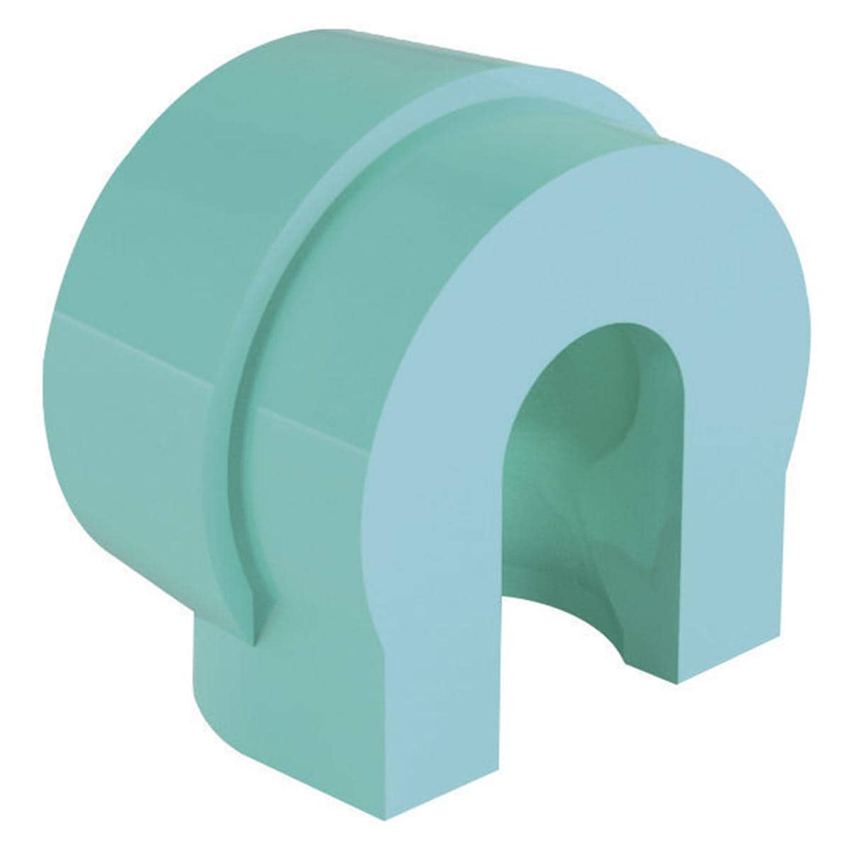 OT STRATEGY CAPPETTE PER CONTENITORE - Verde acqua, foro interno ridotto per sfera sottodimensionata