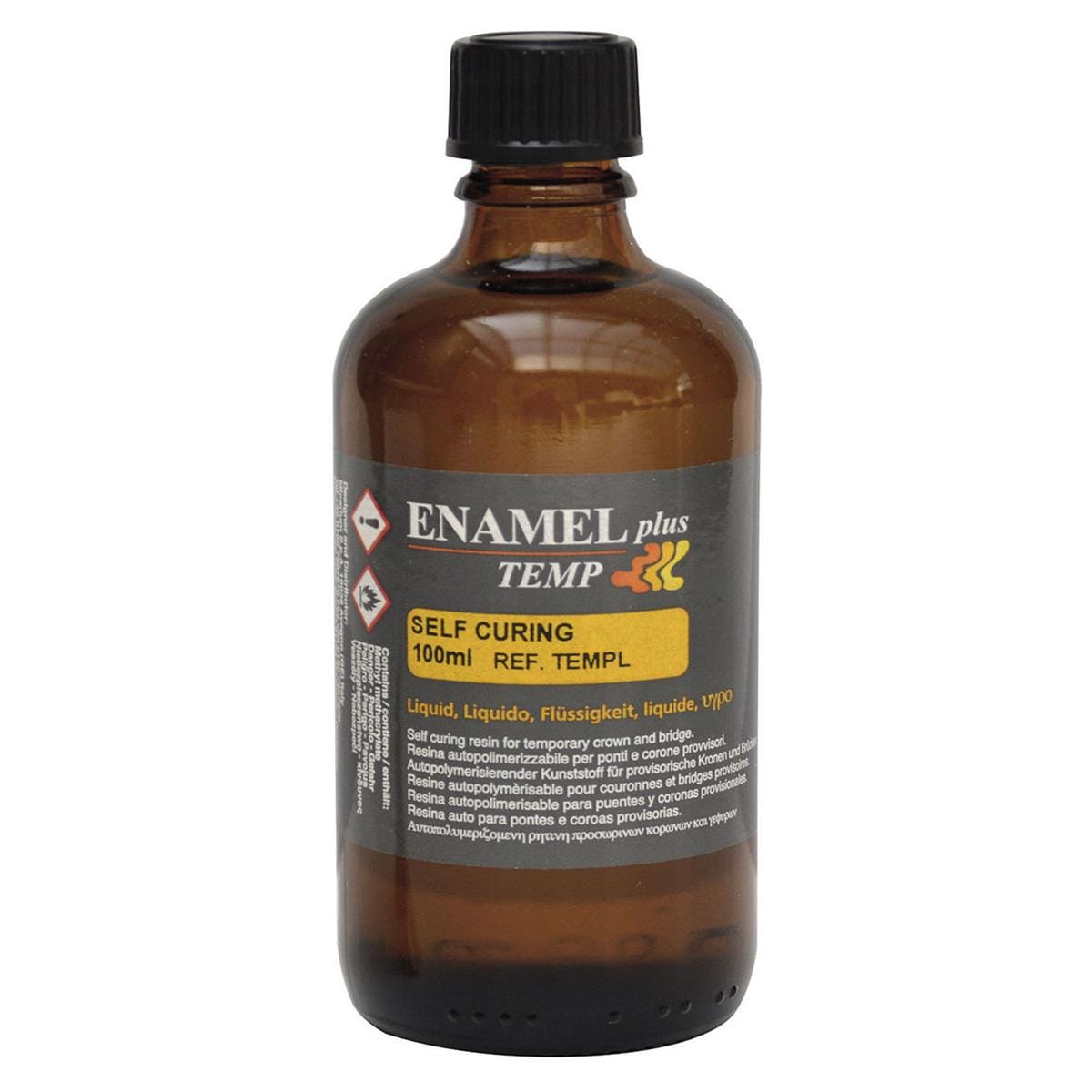 ENAMEL PLUS TEMP LIQUIDO - Flacone da 100 ml