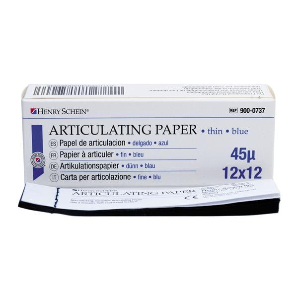 CARTA PER ARTICOLAZIONE IN LIBRETTI - 45 &#181; - colore blu/rosso