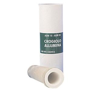 CROGIOLI PER PRESSOFUSIONE - In allumina per la fusione di metallo oro ceramica