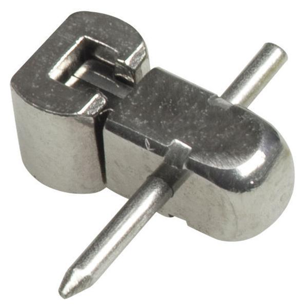 ATTACCHI A GUIDA RETTANGOLARE MISTO ORO (ad esaurimento) - Diritto MC/S (90°) Ingombro 7,4 mm