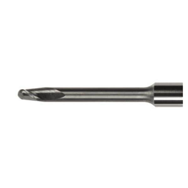 Frese per cere e plastiche - 40 mm - PMMA, per CAM S1- S2 -S5-K5/K5+- R5-E5-E4 - P200-R2-40 Fresa raggiata Ø 2,0 mm (standard)
