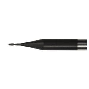 Frese universali - 40 mm - per CAM S1-S2-S5-K5+- R5- K5+/K5/R5/E5/E4 - U060-R2-40 Fresa raggiata Ø 0,6 mm