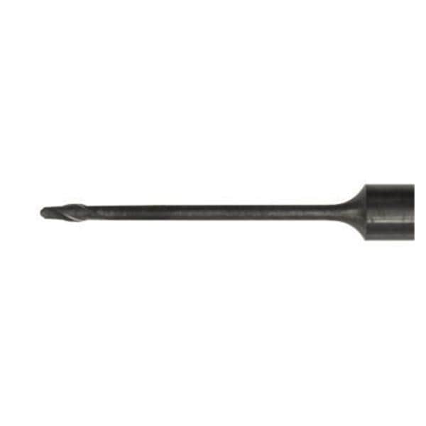 Frese per Compositi rivestite - 40 mm - per CAM S1-S2-S5-K5-K5+/R5-E5-E4 - C100-R2-40 Fresa raggiata Ø 1,0 mm