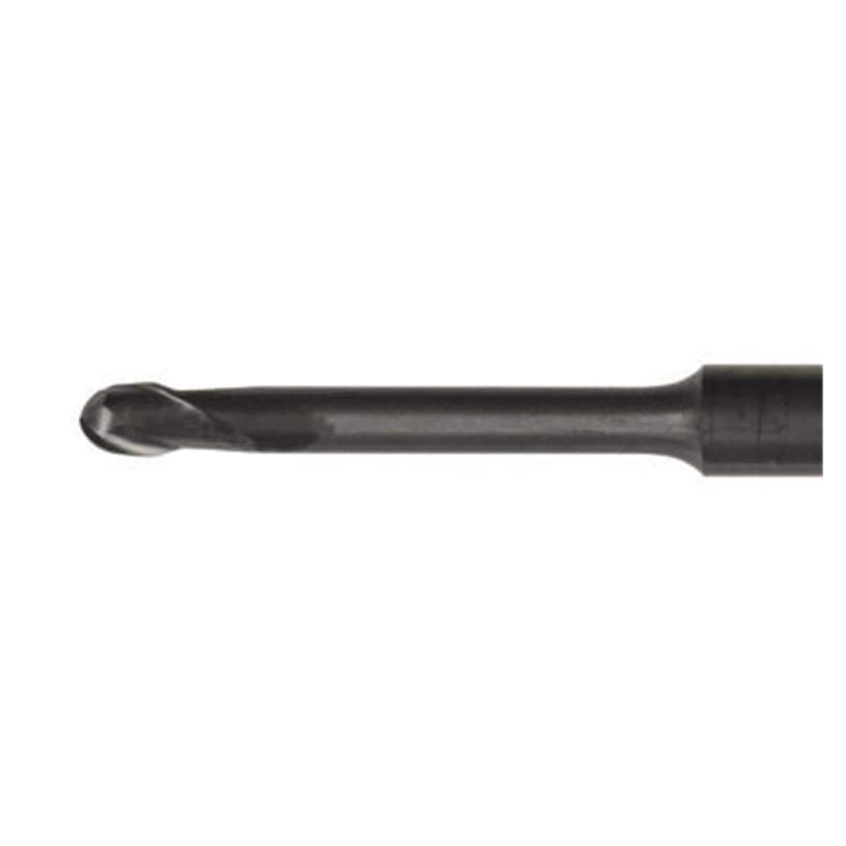 Frese per Compositi rivestite - 40 mm - per CAM S1-S2-S5-K5-K5+/R5-E5-E4 - C200-R2-40 Fresa raggiata Ø 2,0 mm