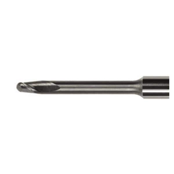 Frese per cere e plastiche - 35 mm - PMMA, per CAM K2-K4-N4/N4+/Z4 - P200-R2-35 Fresa raggiata Ø 2,0 mm