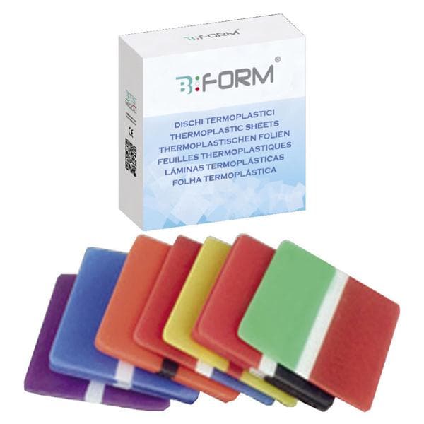 DISCHI/PIASTRE TERMOPLASTICHE B FORM MOUTHGUARD - 4,0 mm - piastra - 12 pz