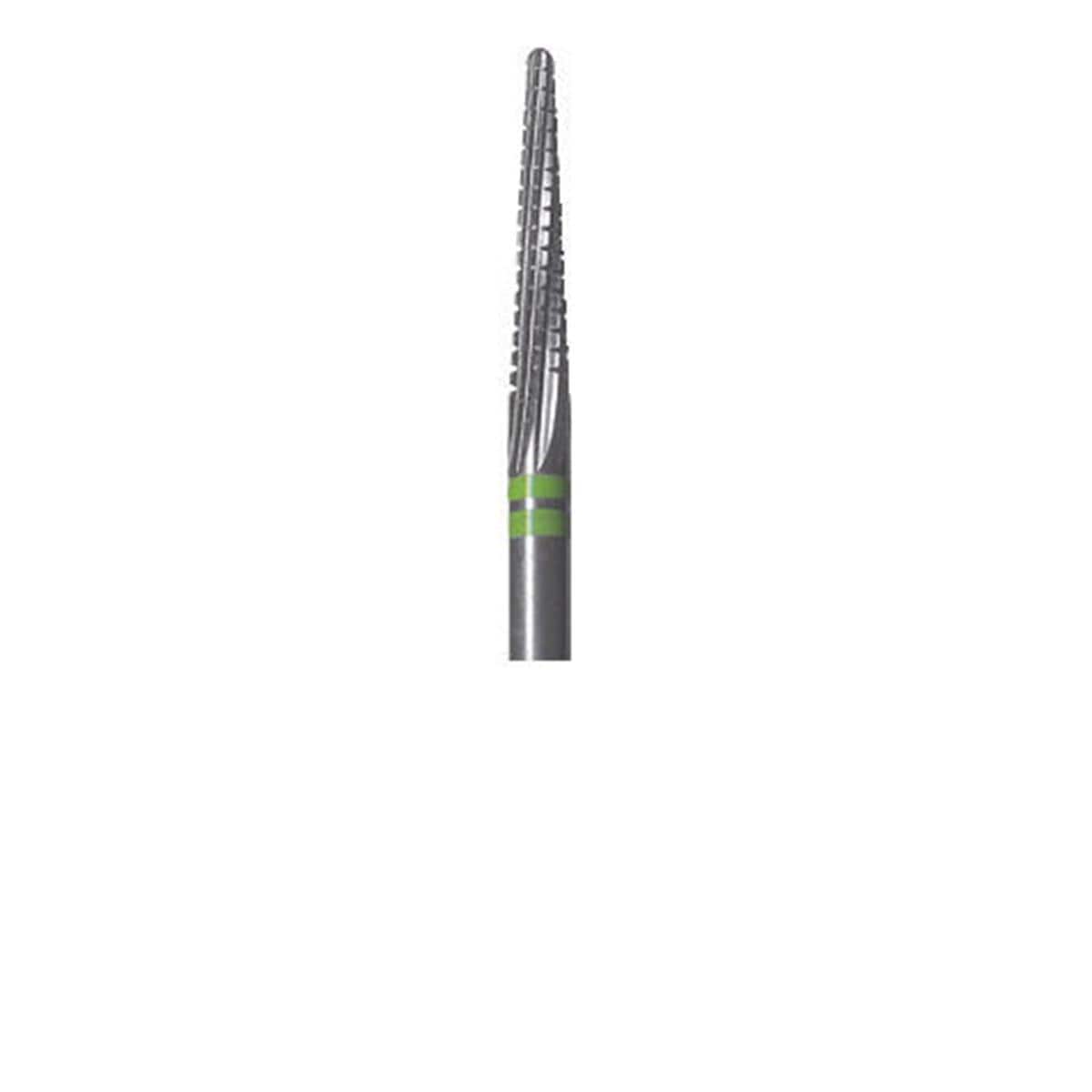 DENTATURA SEMPLICE CON TAGLIO TRASVERSALE (taglio 176)TRIPLO ANELLO VERDE - Fig. 261 - Iso 194 023