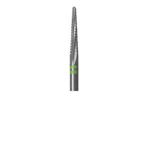 DENTATURA SEMPLICE CON TAGLIO TRASVERSALE (taglio 176)TRIPLO ANELLO VERDE - Fig. 261 - Iso 194 023