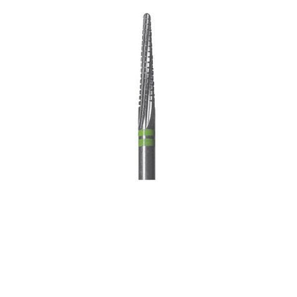 DENTATURA SEMPLICE CON TAGLIO TRASVERSALE (taglio 176)TRIPLO ANELLO VERDE - Fig. 261 - Iso 194 023
