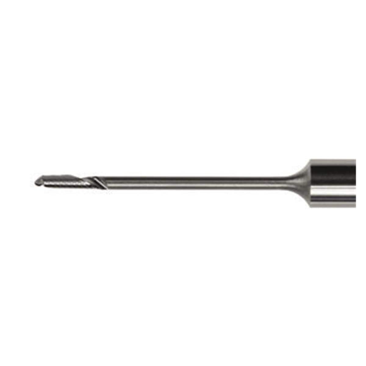 Frese per cere e plastiche - 35 mm - PMMA, per CAM K2-K4-N4/N4+/Z4 - P100-R1-35 Fresa raggiata Ø 1,0 mm*