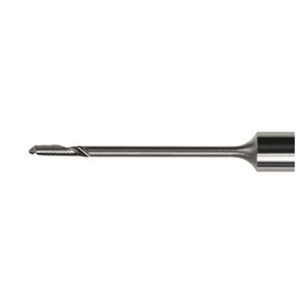 Frese per cere e plastiche - 35 mm - PMMA, per CAM K2-K4-N4/N4+/Z4 - P100-R1-35 Fresa raggiata Ø 1,0 mm*