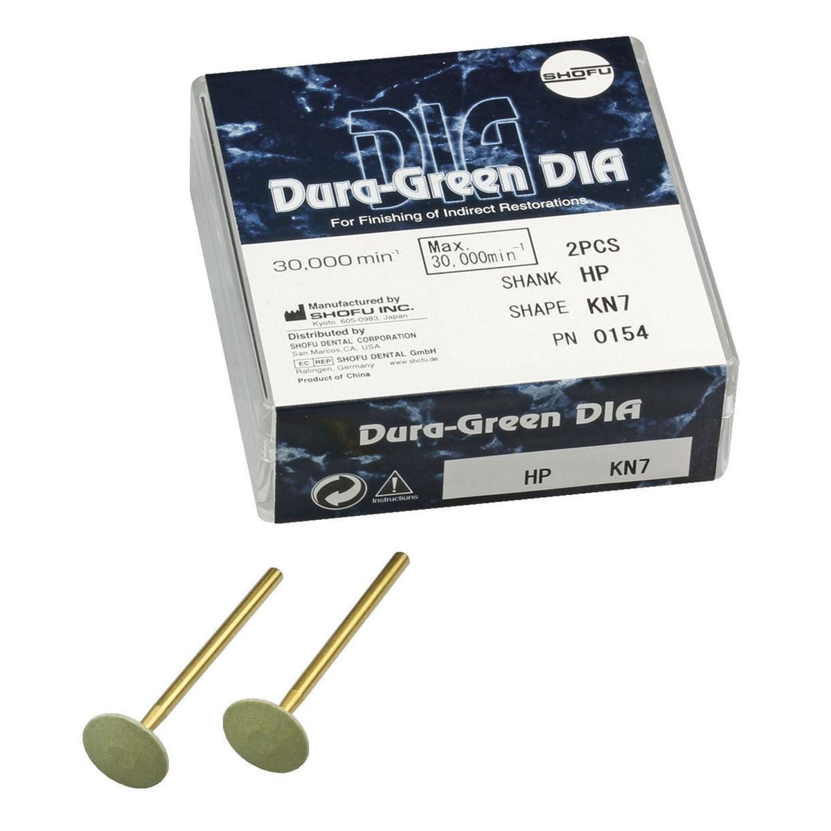 DURA-GREEN DIA - KN7 0154 - 2 pz.
