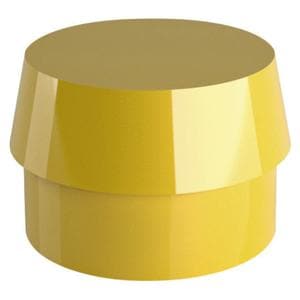 CAPPETTE OT CAP NORMO Ø 2,5 MM - Gialle - ritenzione extra soft - foro interno ridotto per sfere Ø 2.25