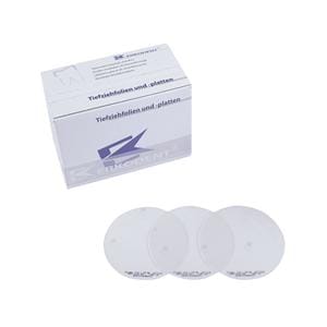 DISCHI TERMOPLASTICI ERKODUR - 0,6 mm - Ø 12 cm - 20 dischi