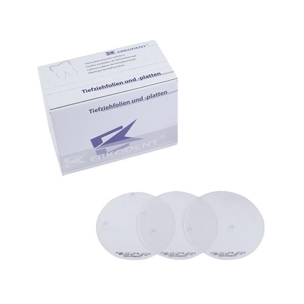 DISCHI TERMOPLASTICI ERKODUR - 0,6 mm - Ø 12 cm - 20 dischi