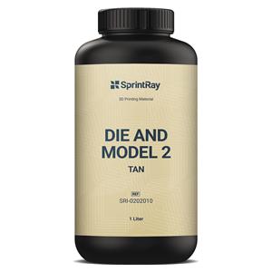 RESINA DIE&MODEL 2 - Colore Tan - Confezione da 1 Kg