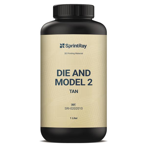 RESINA DIE&MODEL 2 - Colore Tan - Confezione da 1 Kg
