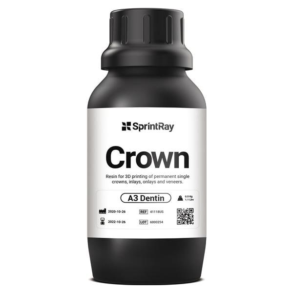 RESINA CROWN - Colore A3 - Confezione da 500 gr