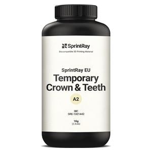 RESINA EU TEMPORARY CROWN & TEETH - A2 Confezione da 1 Kg