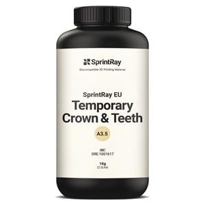 RESINA EU TEMPORARY CROWN & TEETH - A3,5 Confezione da 1 Kg