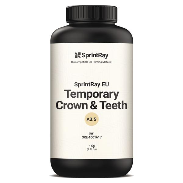 RESINA EU TEMPORARY CROWN & TEETH - A3,5 Confezione da 1 Kg
